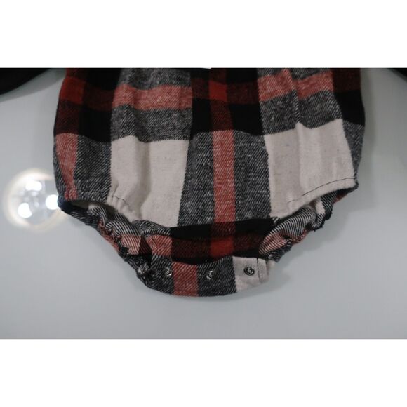 Ali Specials Red and Black Plaid Romper Toddler Girl 24 Months NWT - Picture 2 of 5